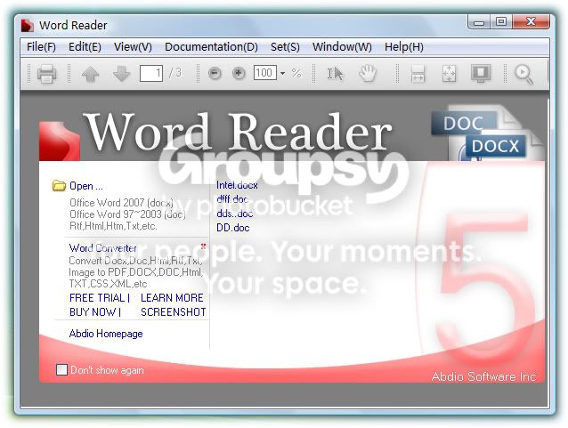 word reader